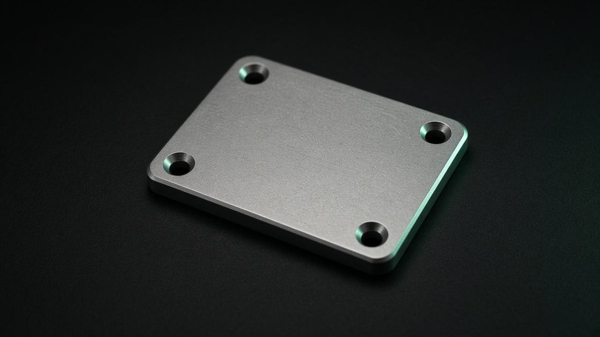 Custom billet VIN tag (placeholder photo)